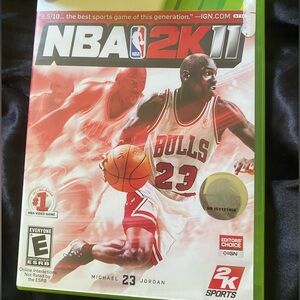 NBA 2K11 Video Game - Green Case